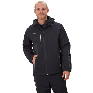 Bunda BAUER SUPREME HEAVYWEIGHT JACKET BLK-YTH